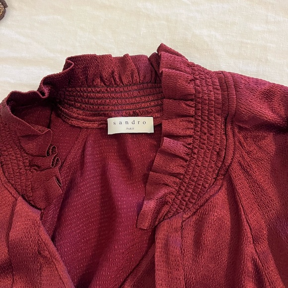 Sandro Paris Red Dress - Picture 3 of 3